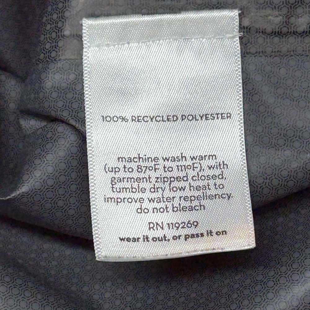 Nau Womens Grey Hooded Rain Jacket S Recycled Polyester Outdoor - Picture 7 of 16